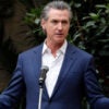 Democrat California Gov. Gavin Newsom